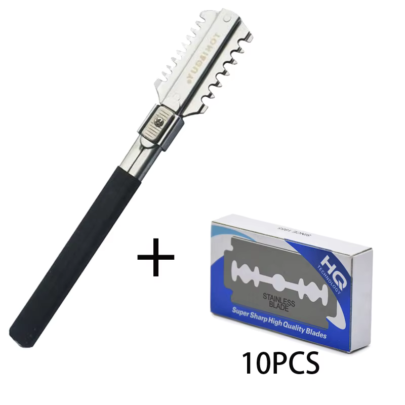 Men'S Grooming Haircut - Dupla borda de barbear corte de