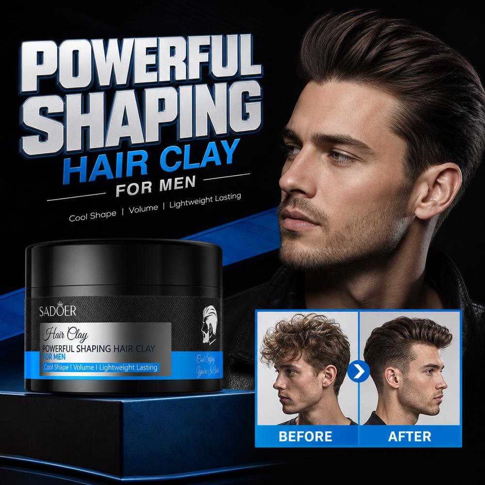 Men'S Grooming Haircut - Cera Modeladora Matte para Cabelo com