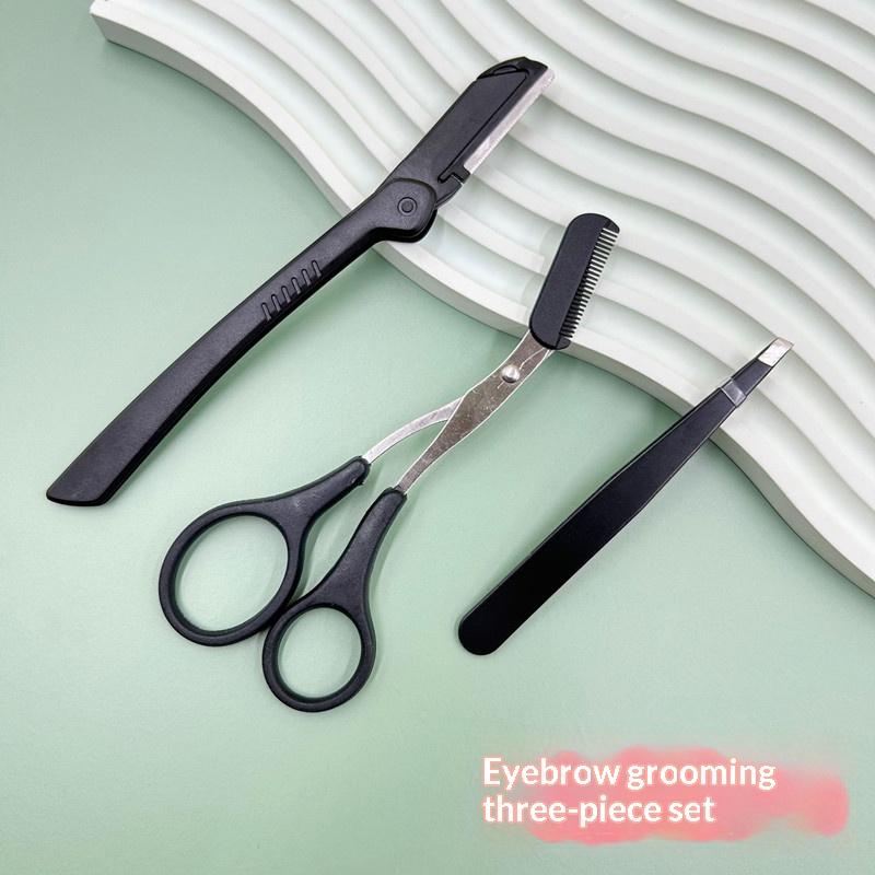 Men'S Grooming Eyebrow Shape - Kit Profissional de 3 Peças em