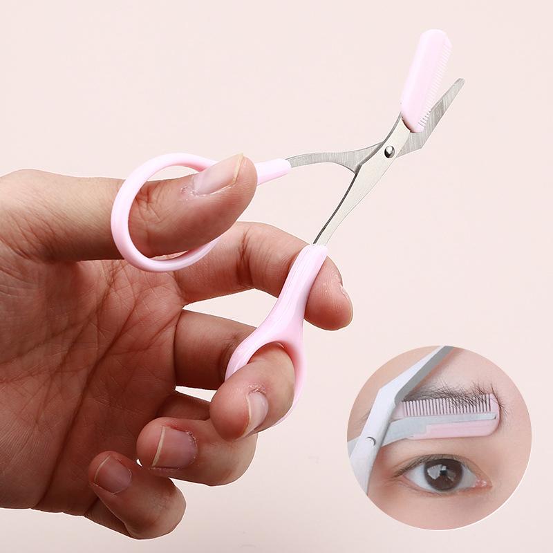 Men'S Grooming Eyebrow Shape - Aparador de Sobrancelhas em Aço Inoxidável