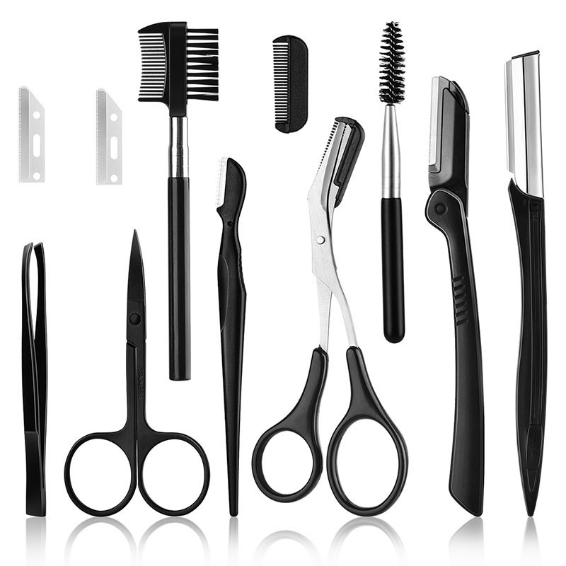 Kit de Sobrancelhas 11 Peças:  - Men'S Grooming Eyebrow Shape avaliação e preço