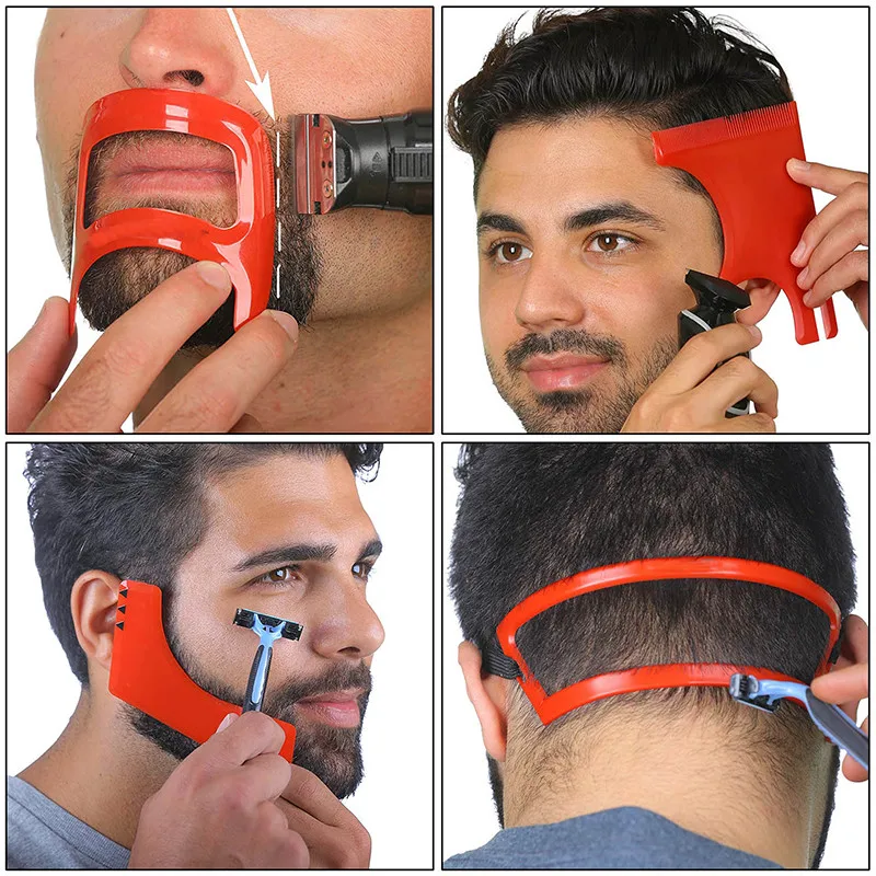 2/4 pçs pentes de barba dos ho - Men'S Grooming Haircut avaliação e preço
