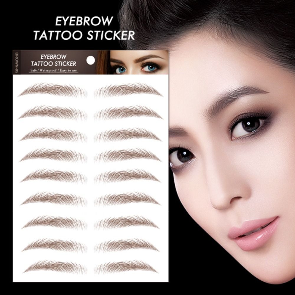Adesivos de Sobrancelha 3D par - Men'S Grooming Eyebrow Shape avaliação e preço
