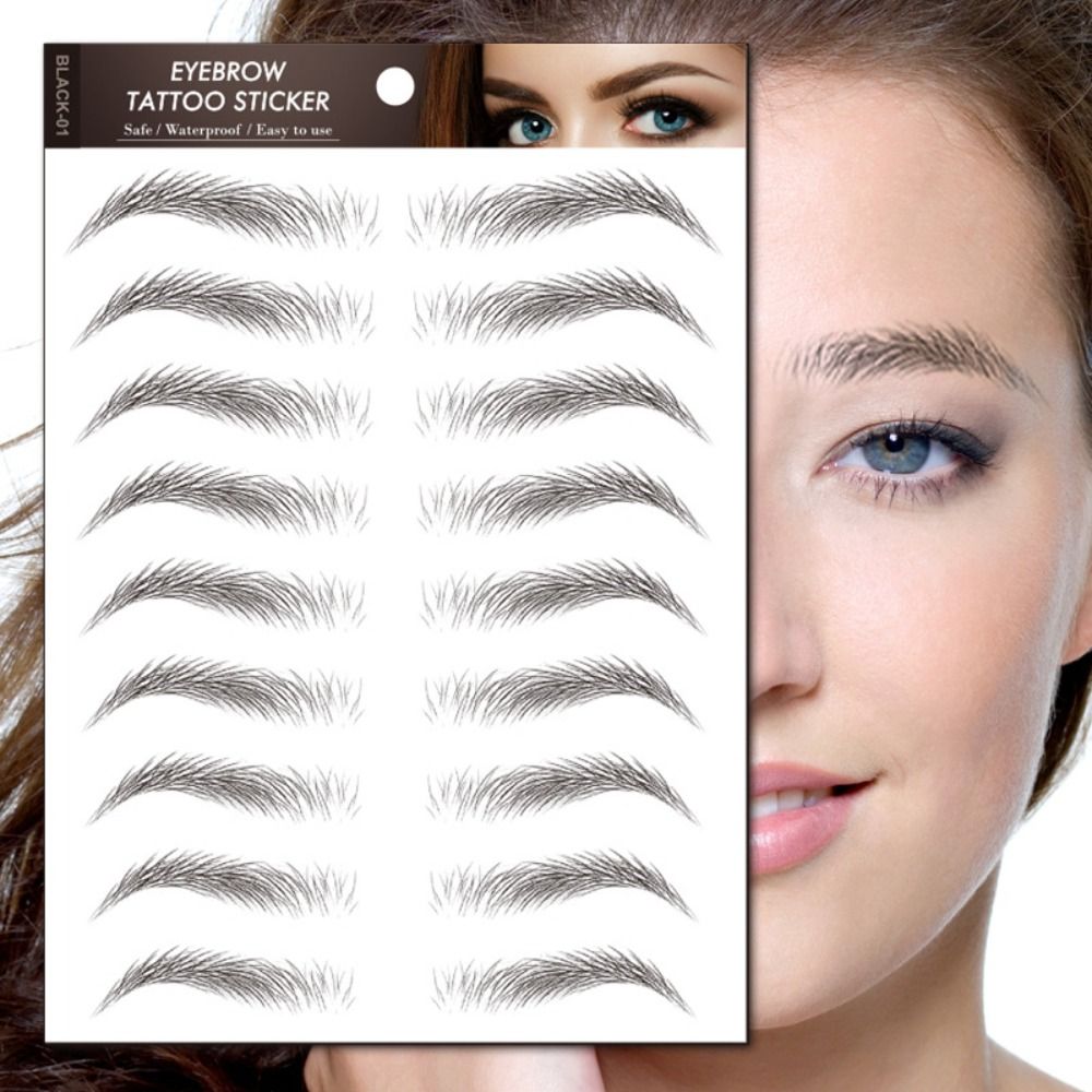 Adesivos de Sobrancelha 3D par - Men'S Grooming Eyebrow Shape avaliação e preço