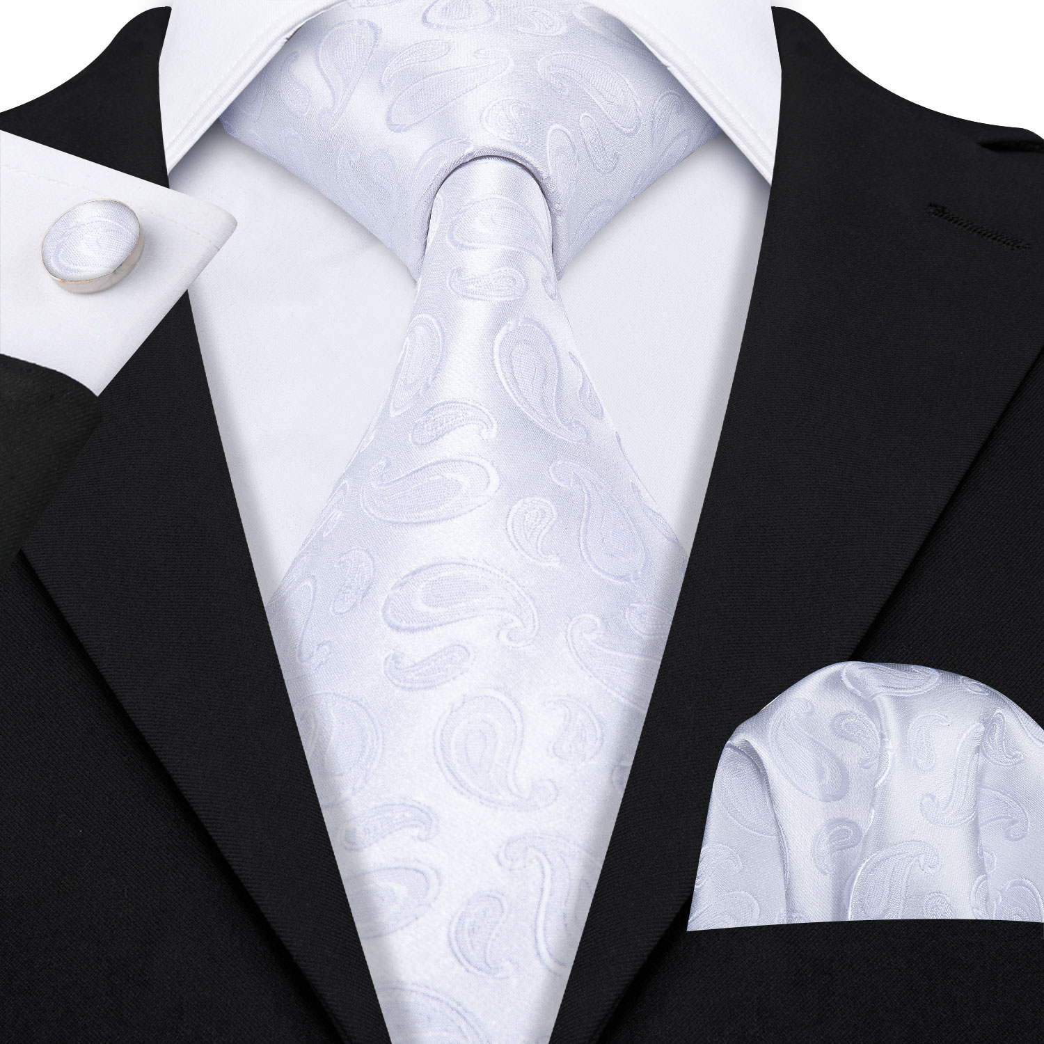 Conjunto de Gravata e Lenço de - Men'S Grooming Set Gift avaliação e preço