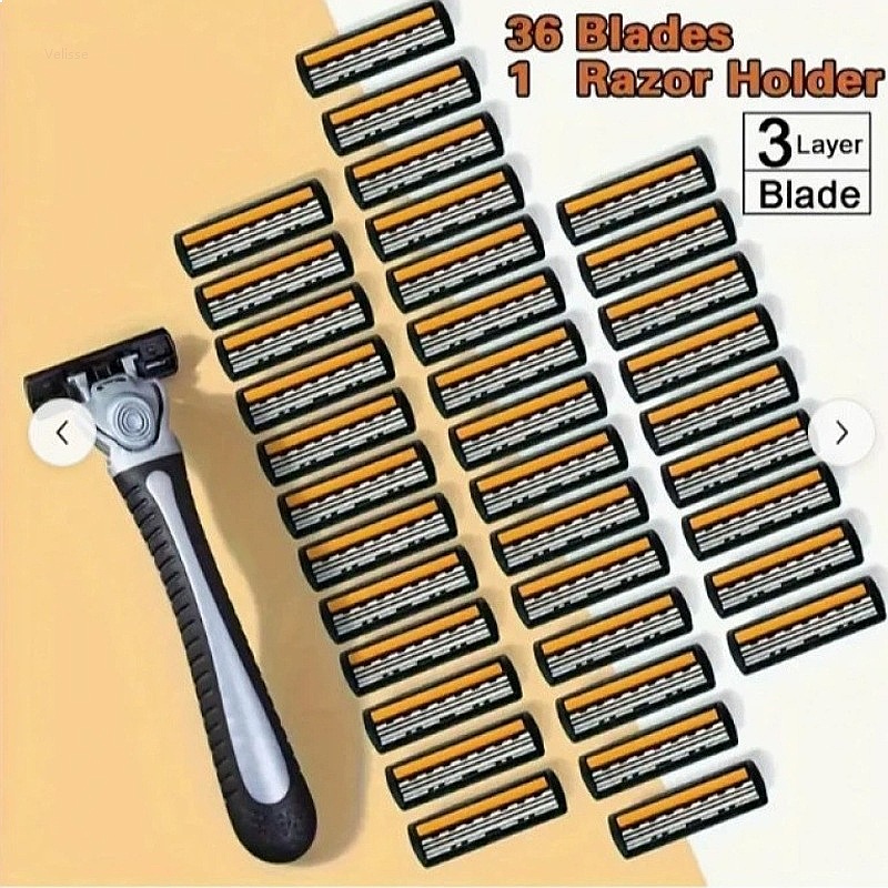 Barbeador Manual Premium de 3  - Men'S Grooming Set Gift avaliação e preço
