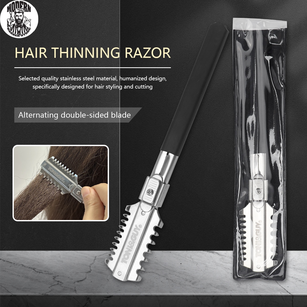 Navalha de Barbear de Dupla Lâ - Men'S Grooming Haircut avaliação e preço