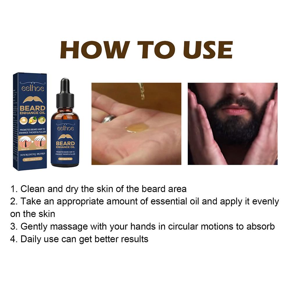 Natural 1/3/5 pçs óleo de cres - Beard Oil Growth avaliação e preço